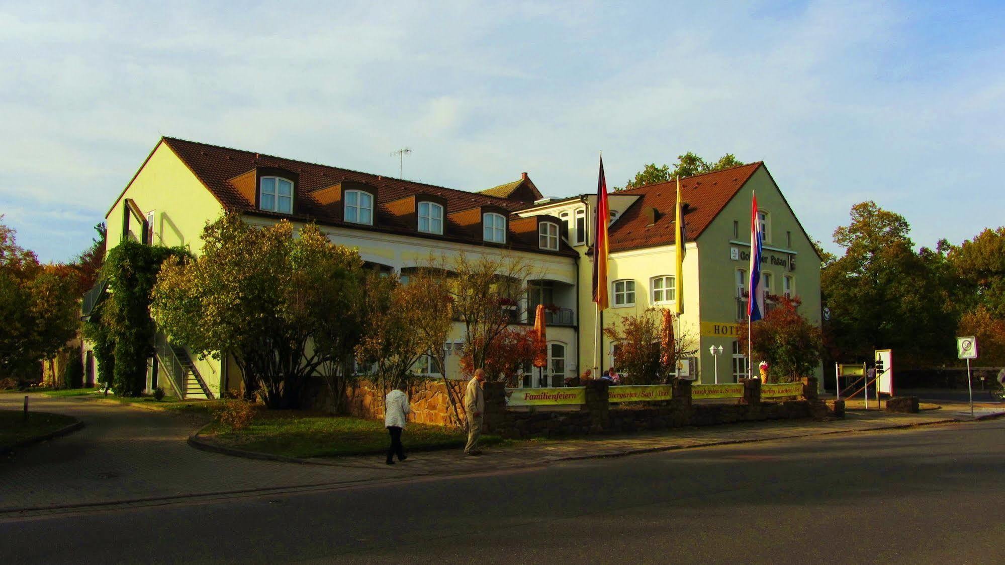 Hotel Goldener Fasan Oranienbaum-Woerlitz Exterior foto