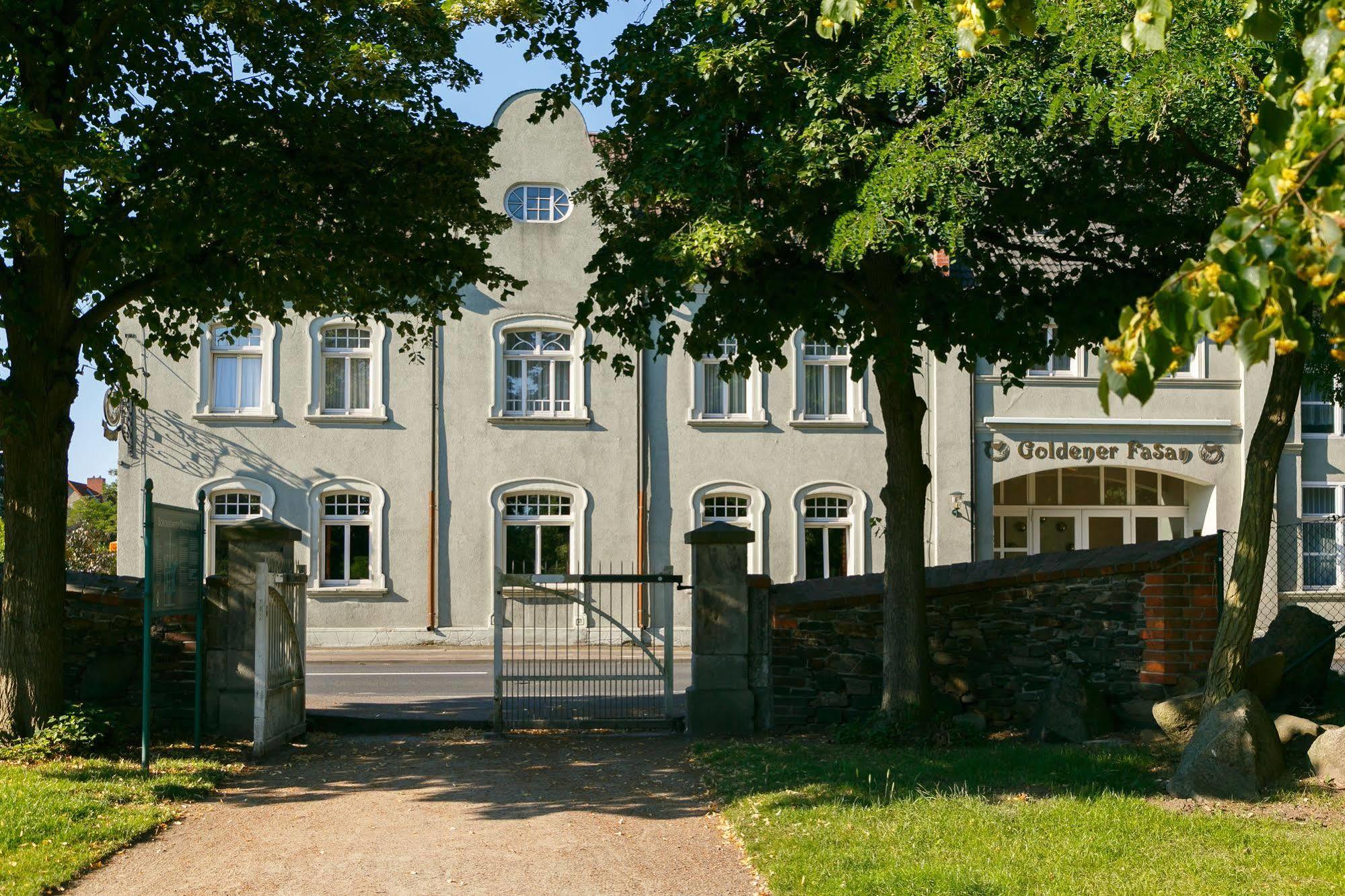 Hotel Goldener Fasan Oranienbaum-Woerlitz Exterior foto